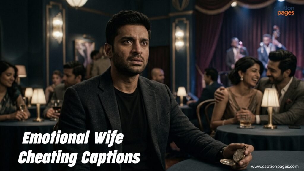Emotional Wife Cheating Captions