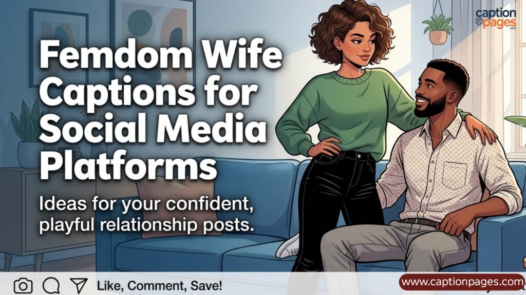 Femdom Wife Captions for Social Media