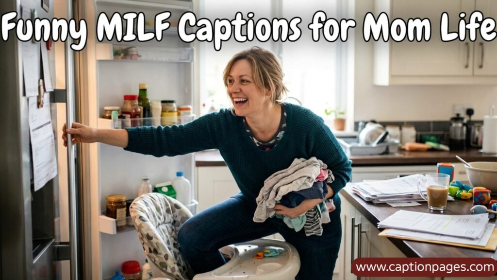 Funny & Relatable MILF Captions for Mom Life