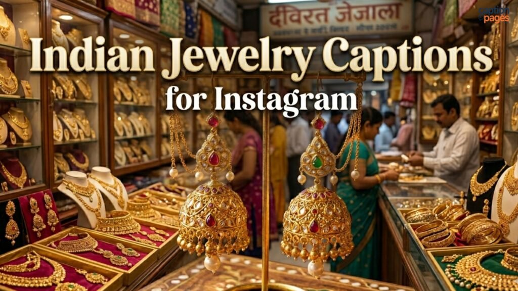 Indian Jewelry Captions for Instagram