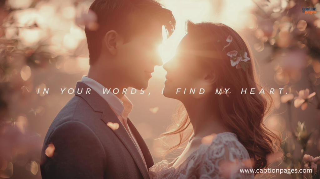 Romantic Cei Caption Quotes