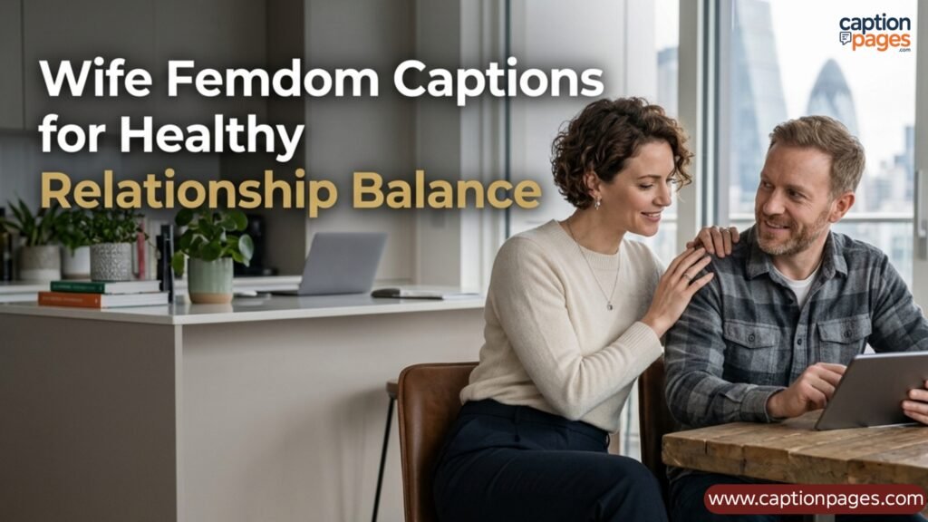 Wife Femdom Captions for Healthy Relationship Balance