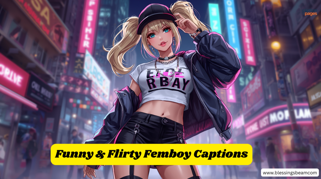 Funny & Flirty Femboy Captions