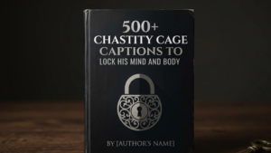 500+ Chastity Cage Captions to Lock His Mind and Body