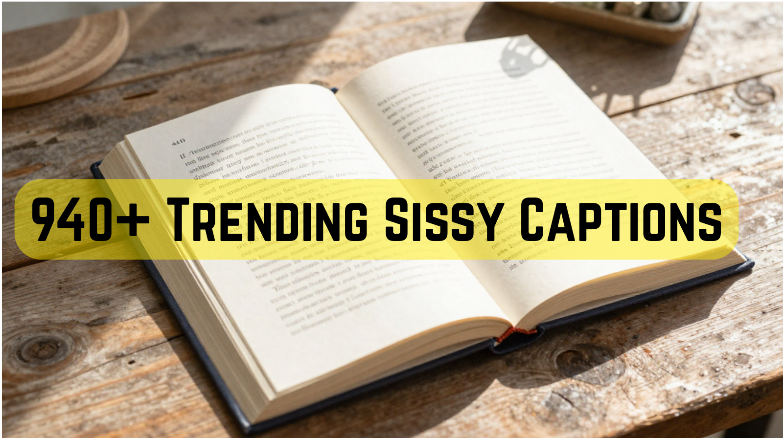 940+ Trending Sissy Captions