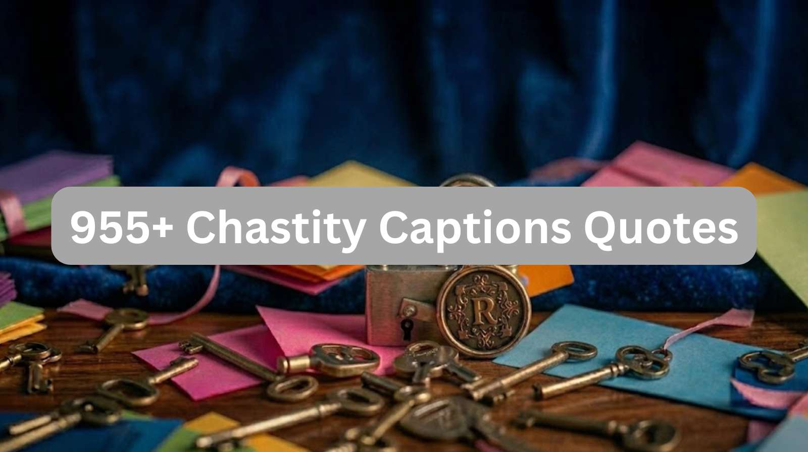 Chastity Captions Quotes