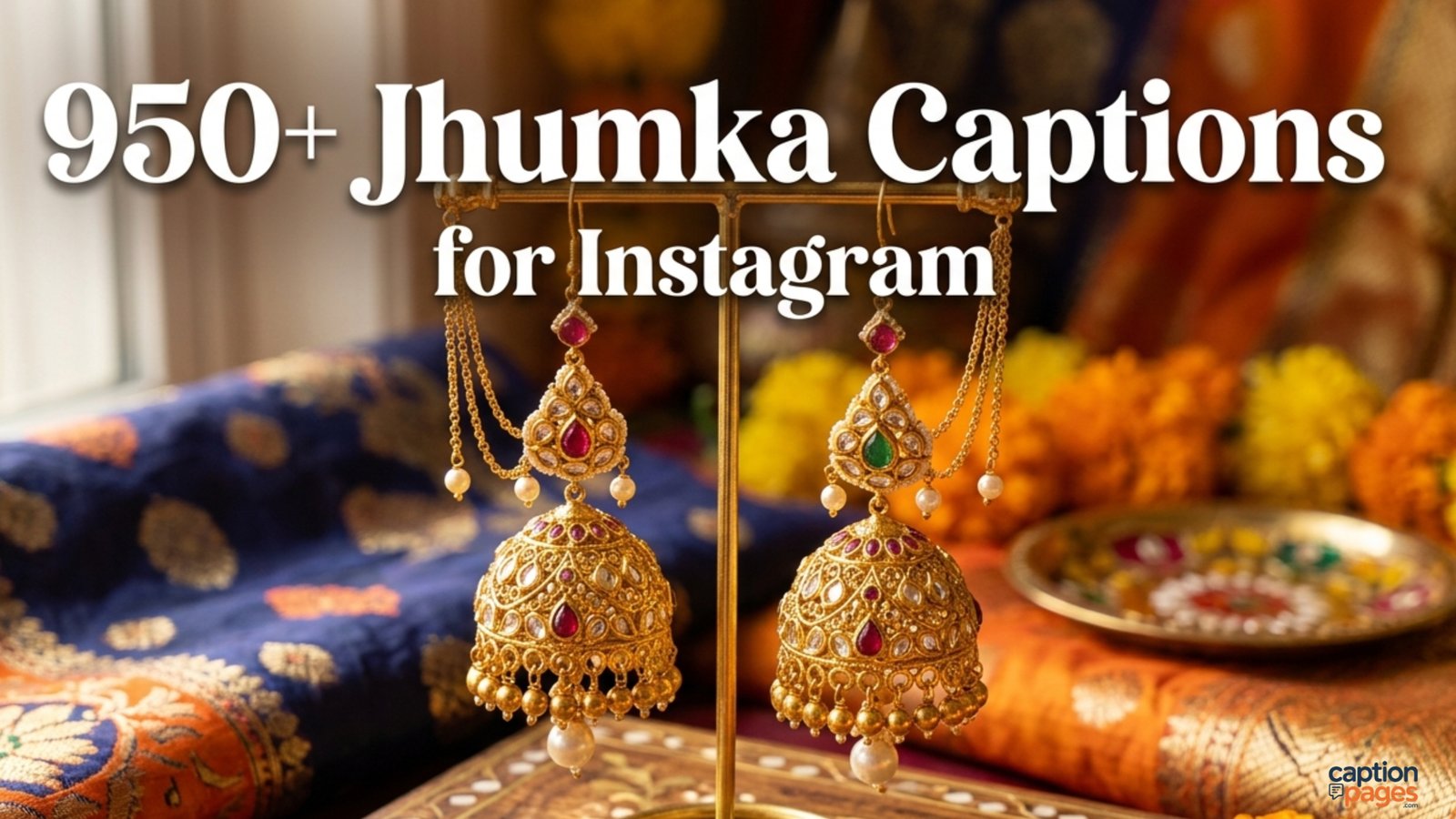 Jhumka Captions for Instagram