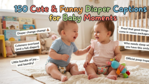 Funny Diaper Captions