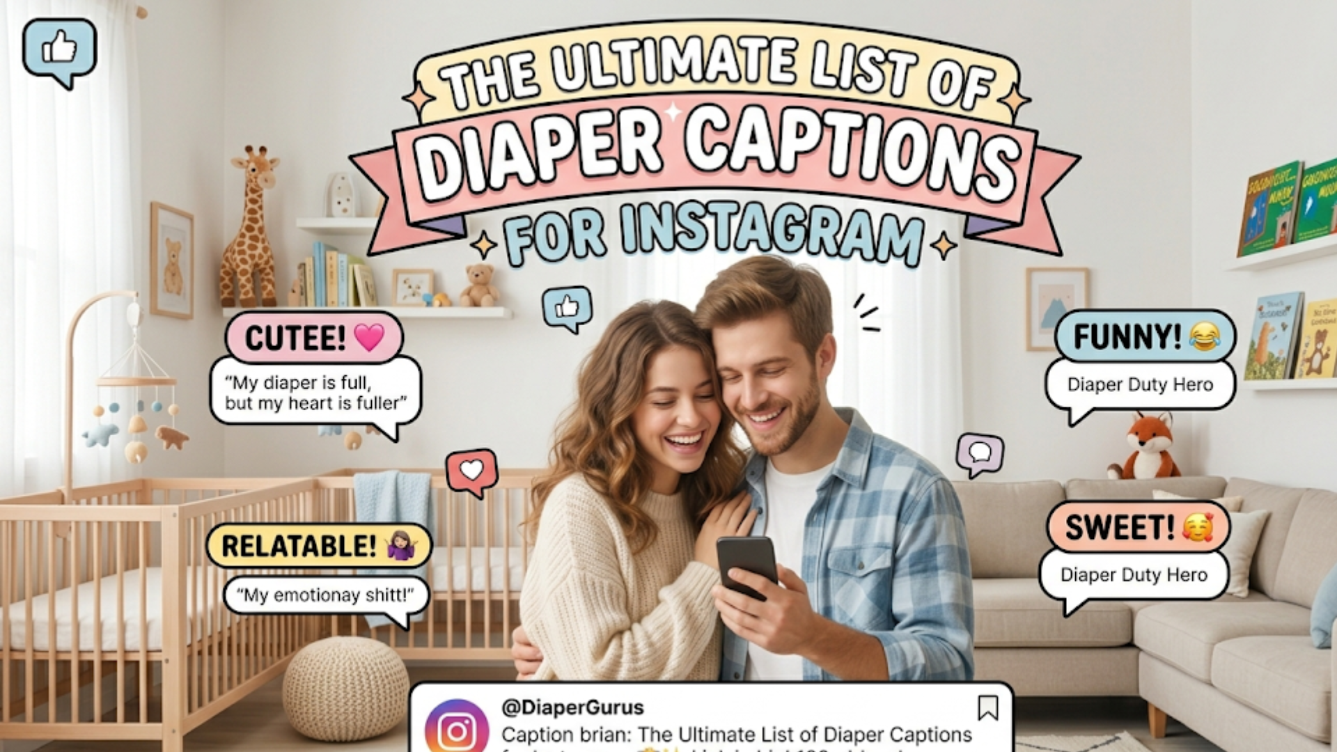 The Ultimate List of Diaper Captions for Instagram