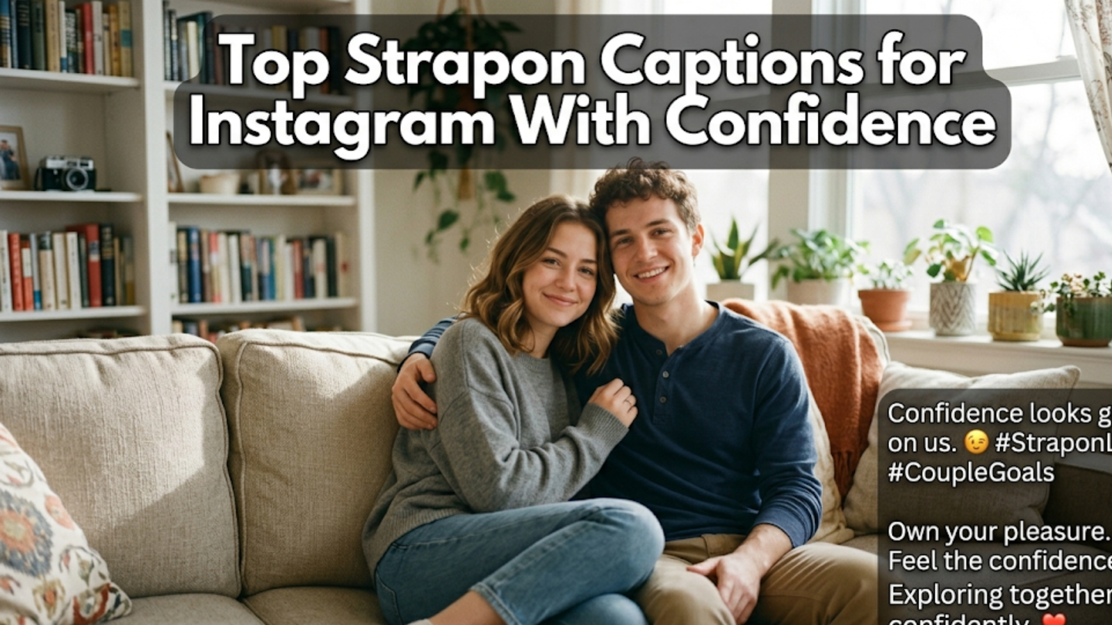 Top Strapon Captions for Instagram With Confidence